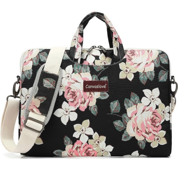 Handbags - Floral laptop bag